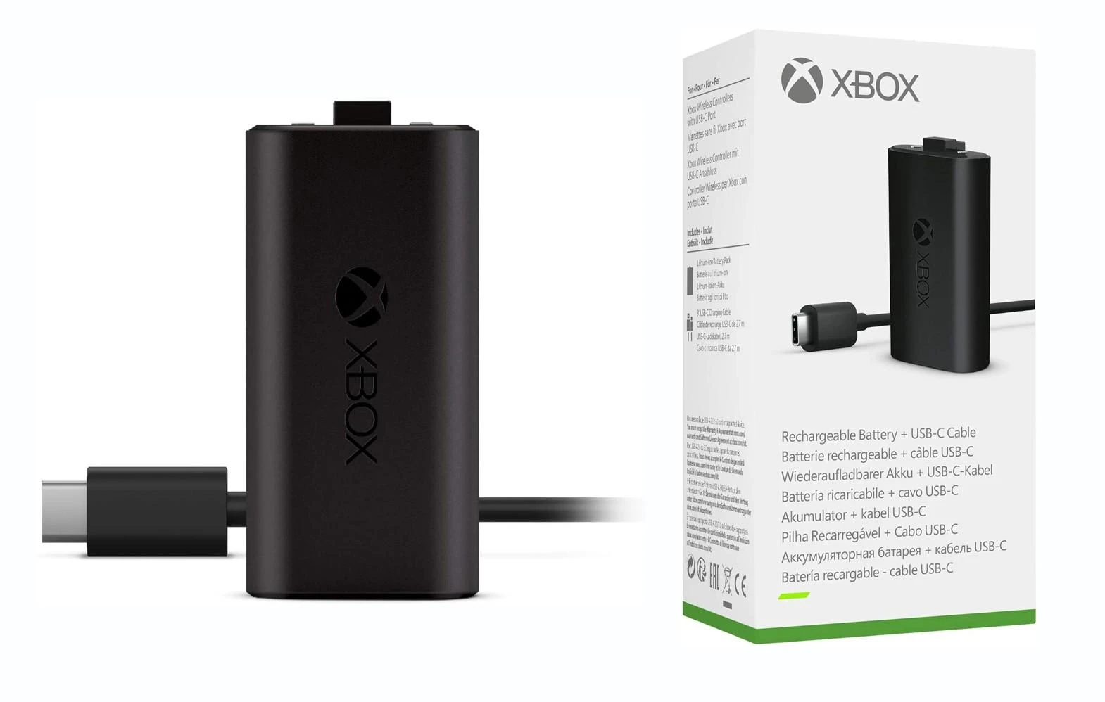 Microsoft XBOX Play and Charge įkraunama baterija USB-C