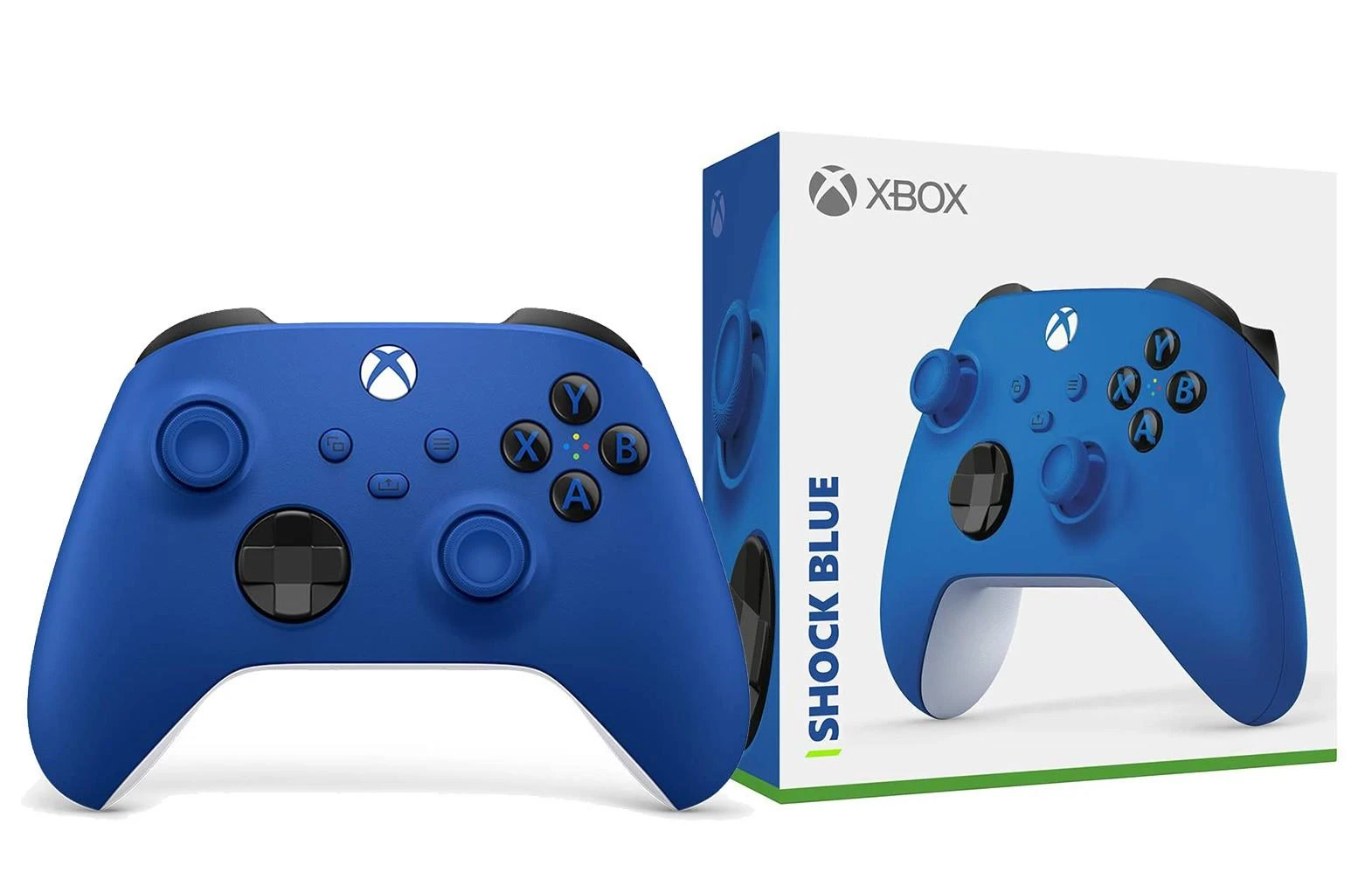 Žaidimų pultas Microsoft Xbox Series Wireless Controller, Mėlynos spalvos