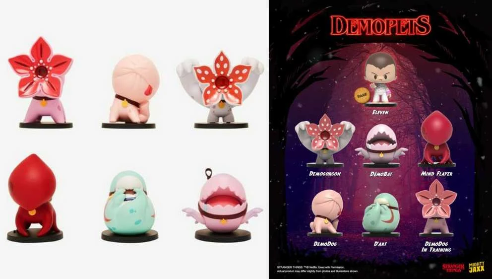 Mighty Jaxx Stranger Things: Demopets figūrėlė (1 vnt.)