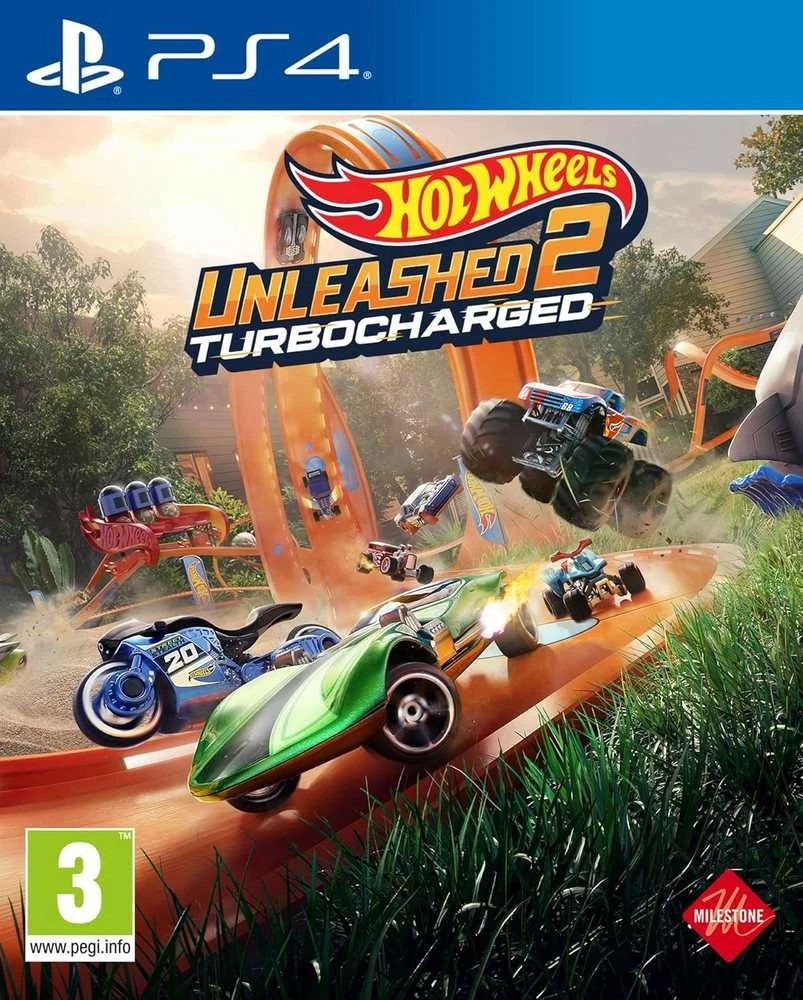 „Milestone Hot Wheels Unleashed 2“: PS4 su turbokompresoriumi