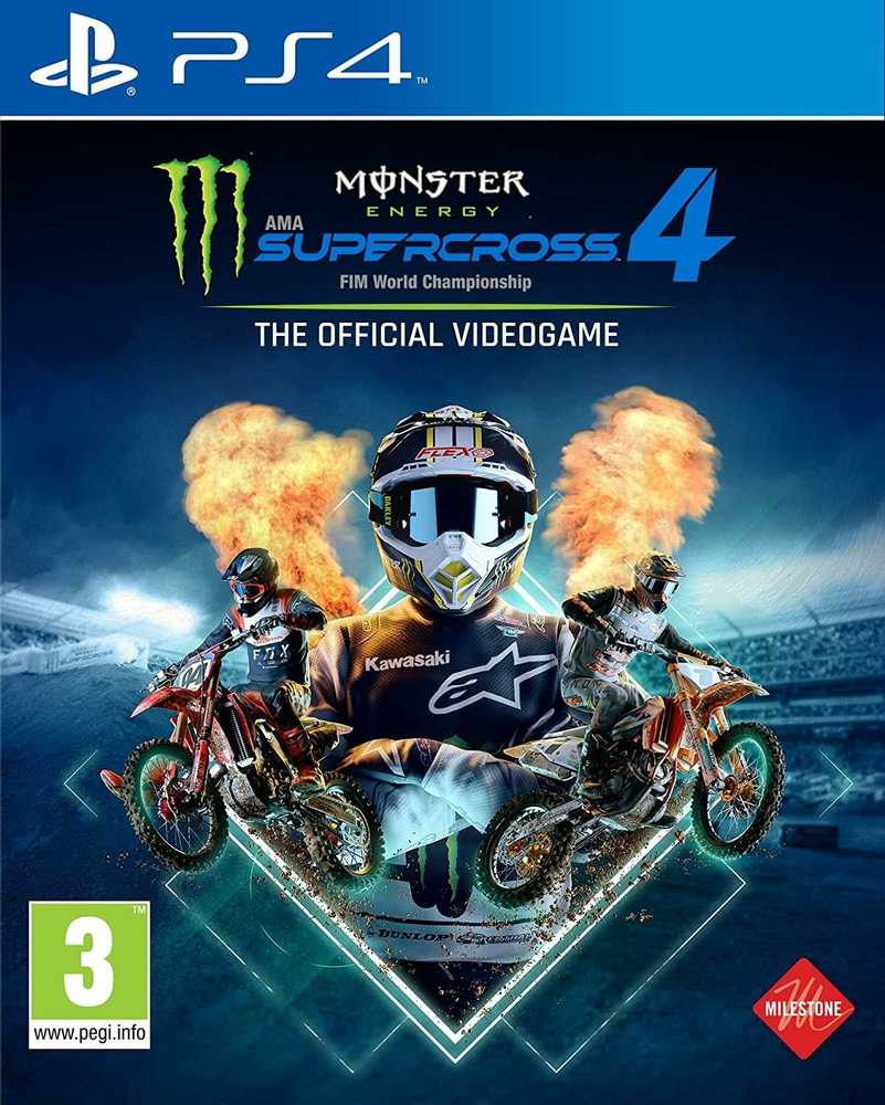 Milestone Monster Energy Supercross: The Official Videogame 4 PS4
