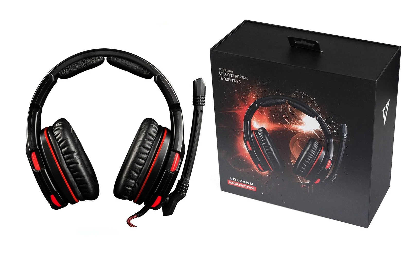 Ausinės su mikrofonu MODECOM MC-832 GHOST