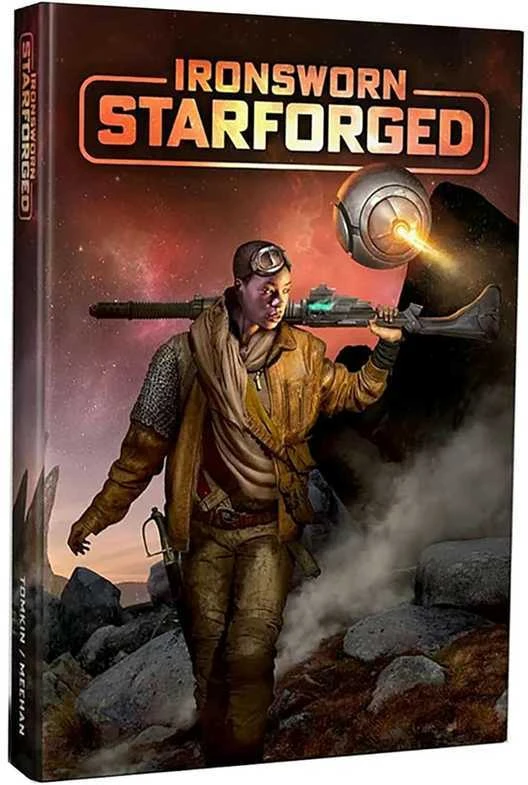 Modiphius Entertainment Ironsworn: Starforged - Deluxe Edition Rulebook taisykliu knyga