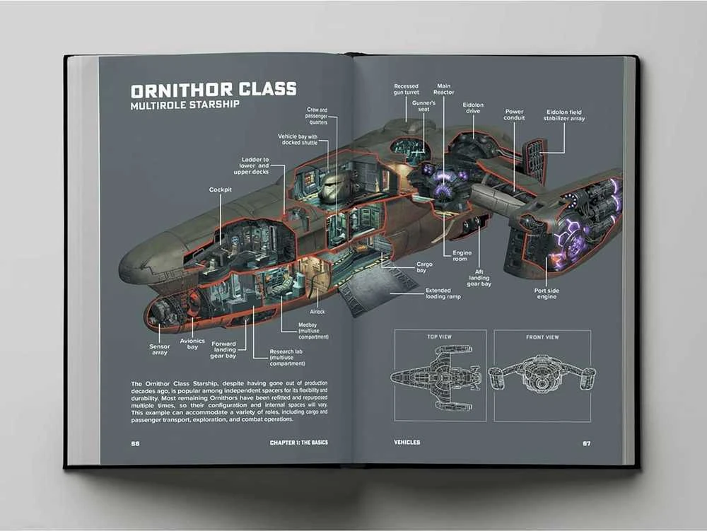 Modiphius Entertainment Ironsworn: Starforged - Deluxe Edition Rulebook taisykliu knyga