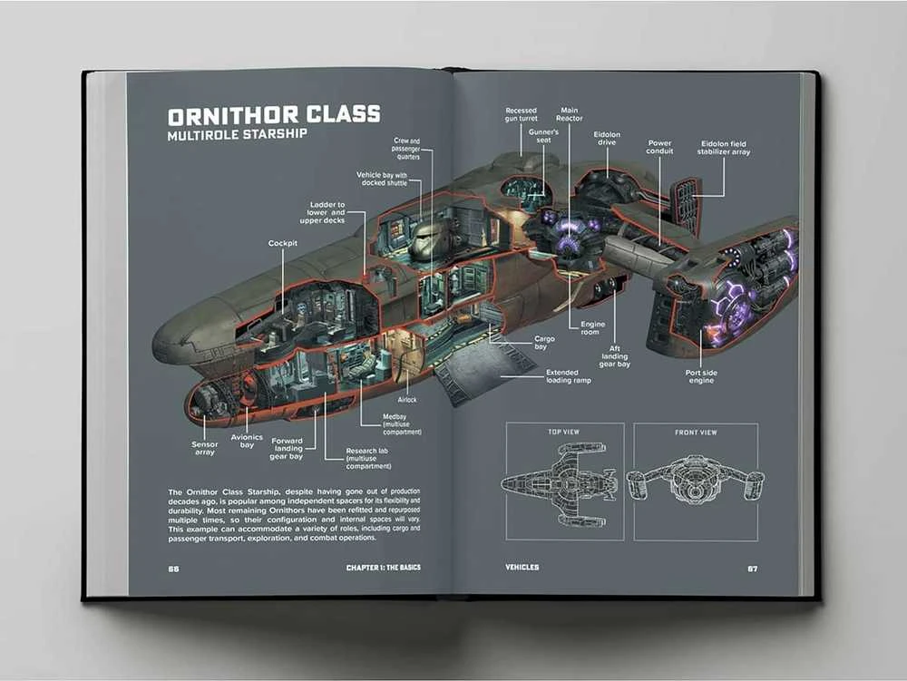 Modiphius Entertainment Ironsworn: Starforged - Deluxe Edition Rulebook taisykliu knyga
