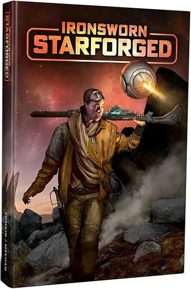 Modiphius Entertainment Ironsworn: Starforged - Deluxe Edition Rulebook taisykliu knyga
