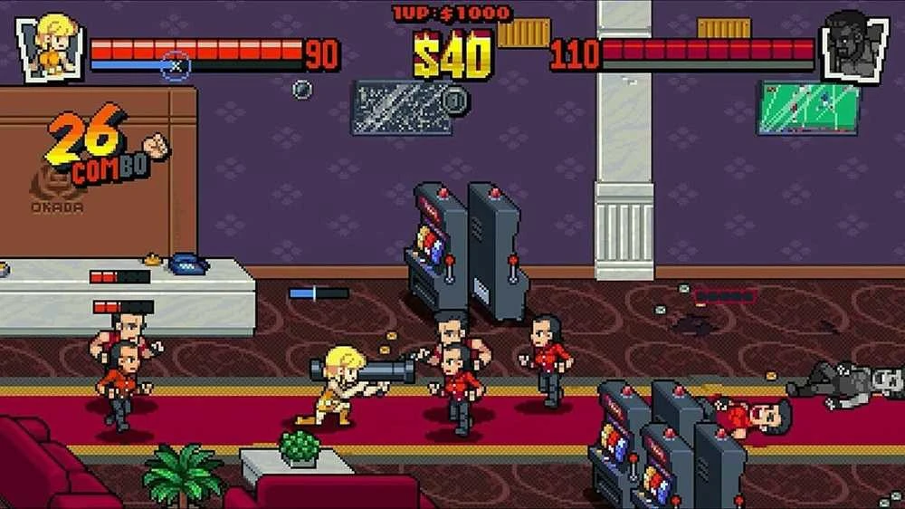 Modus Games Dvigubas drakonas Gaidenas: Drakonų iškilimas
