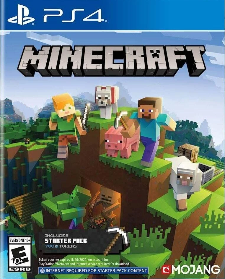 „Mojang Ab Minecraft“: Pradedančiųjų kolekcija PS4
