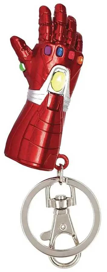 Monogram Iron Man Gauntlet Inifity Saga Raktų Pakabukas