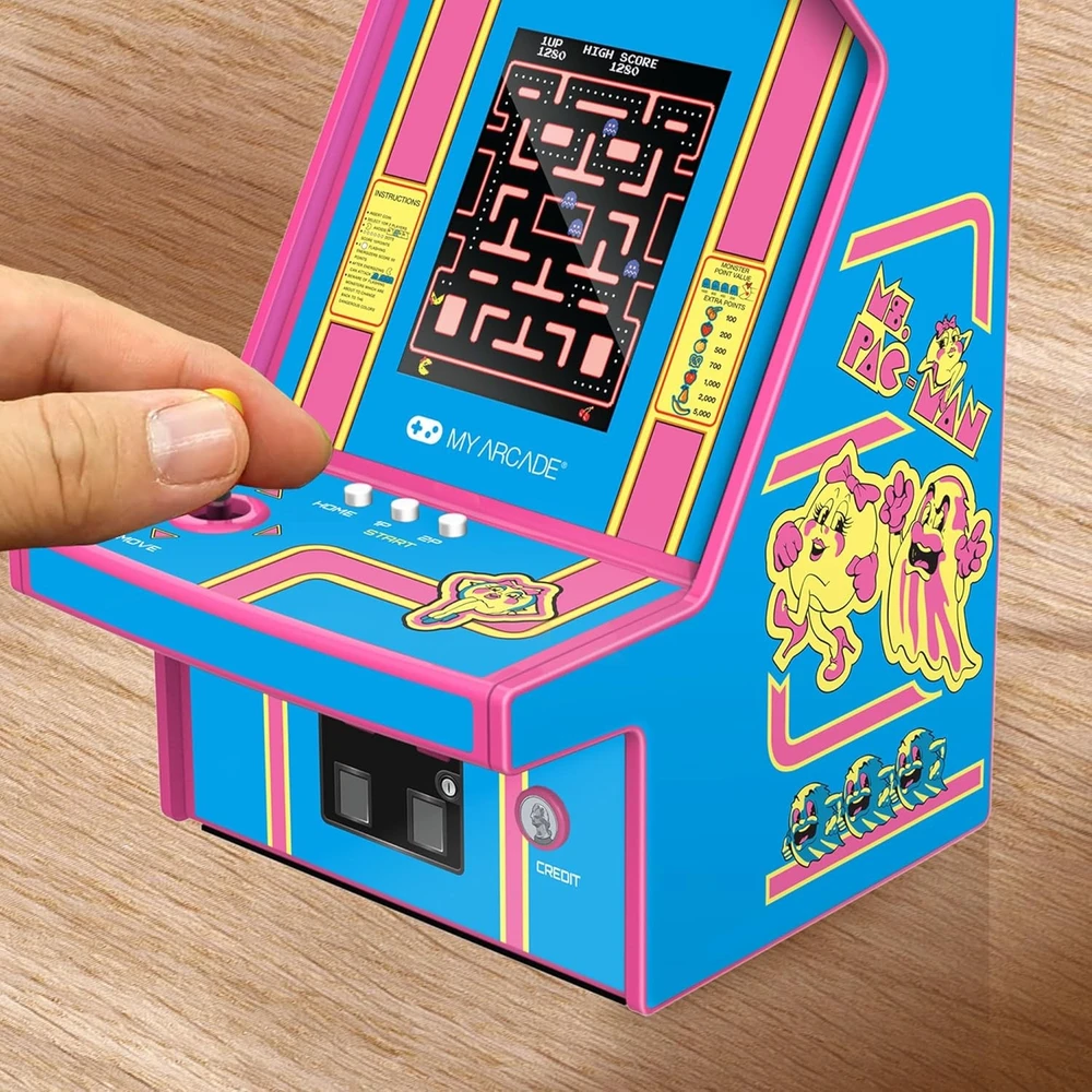 MY ARCADE Žaidimų Konsolė Pro Ms Pacman 6,75"
