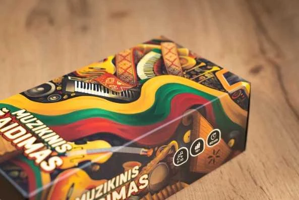 Muzikinis žaidimas - nuotaikingas stalo žaidimas