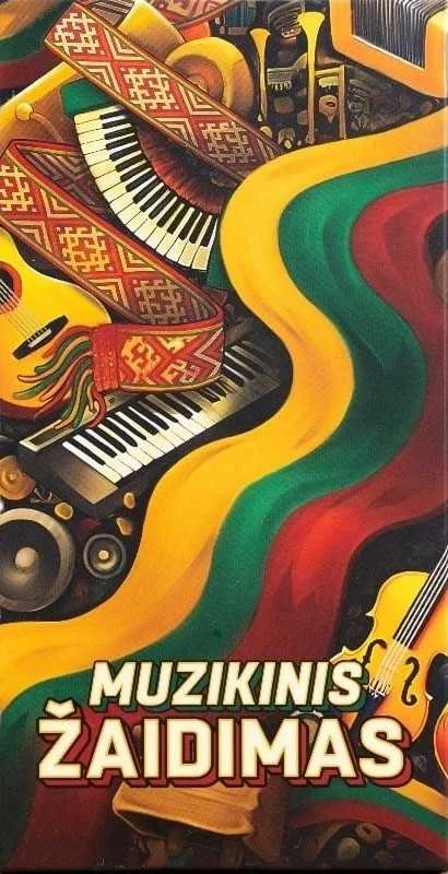 Muzikinis žaidimas - nuotaikingas stalo žaidimas