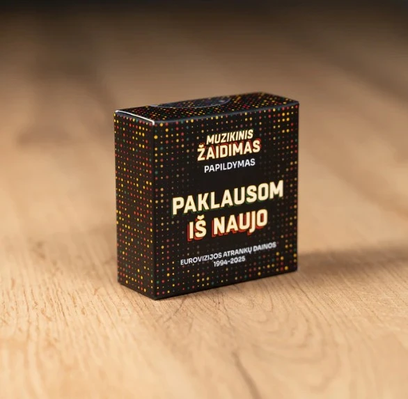 MUZIKINIS ŽAIDIMAS | PAKLAUSOM IŠ NAUJO (papildymas)