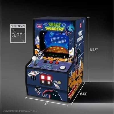 MY ARCADE Žaidimų Konsolė Player Space Invaders 6,75"