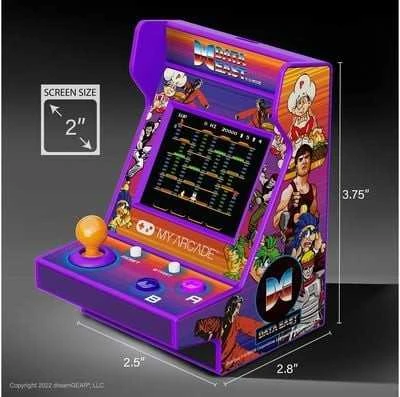 MY ARCADE Pico Player ,,Data East Hits" nešiojama žaidimų konsolė (108 žaidimai)