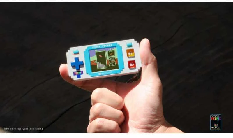 MY ARCADE PIXEL POCKET TETRIS MINI nešiojama žaidimų konsolė
