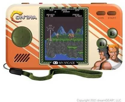 MY ARCADE Pocket Player ,,Contra" nešiojama žaidimų konsolė (Premium versija)