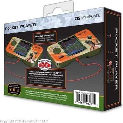 MY ARCADE Pocket Player ,,Contra" nešiojama žaidimų konsolė (Premium versija)