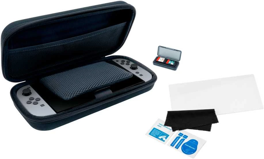 Nacon Kelioninio Nintendo Switch 2 Dėklo ir Ekrano apsaugos Rinkinys | Raudonas