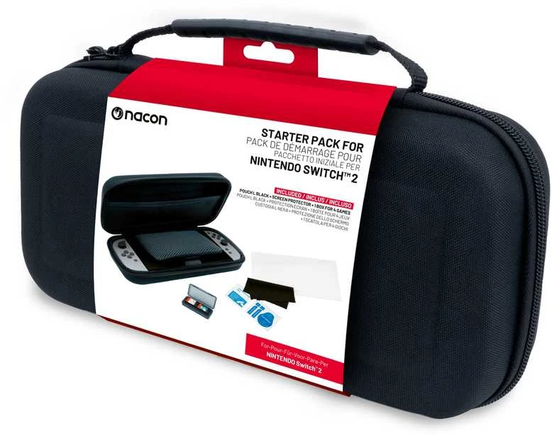 Nacon Kelioninis Nintendo Switch 2 Dėklas | Juodas