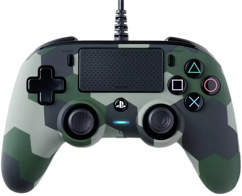 NACON Wired Compact Žaidimų pultelis PC,PlayStation 4 Analoginis / skaitmeninis USB Kamufliažas