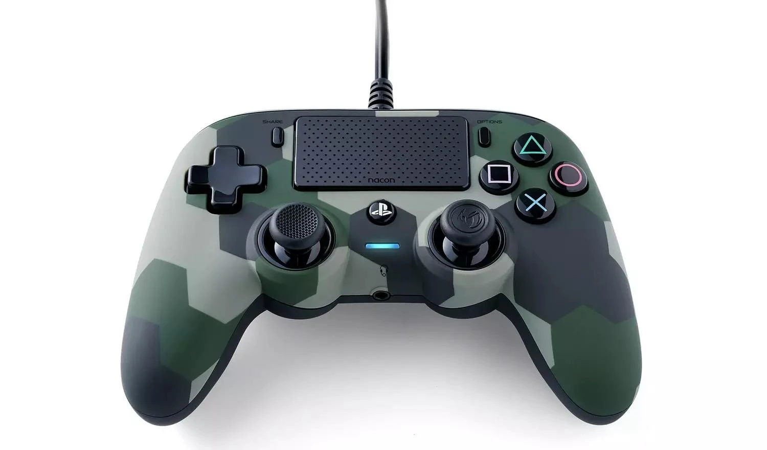NACON Wired Compact Žaidimų pultelis PC,PlayStation 4 Analoginis / skaitmeninis USB Kamufliažas