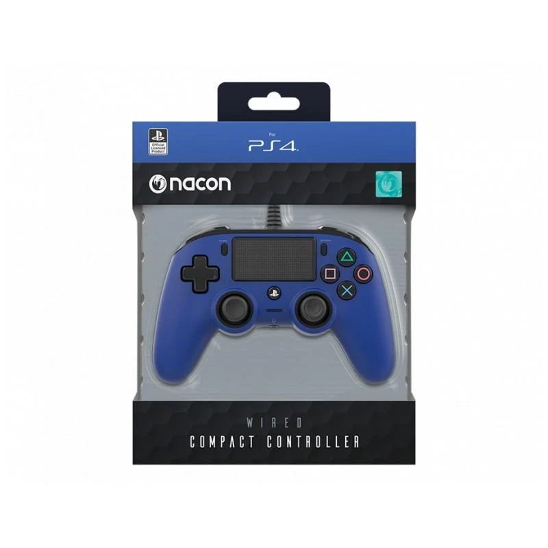 NACON PS4OFCPADBLUE žaidimų valdiklis Žaidimų pultelis PlayStation 4 Mėlyna
