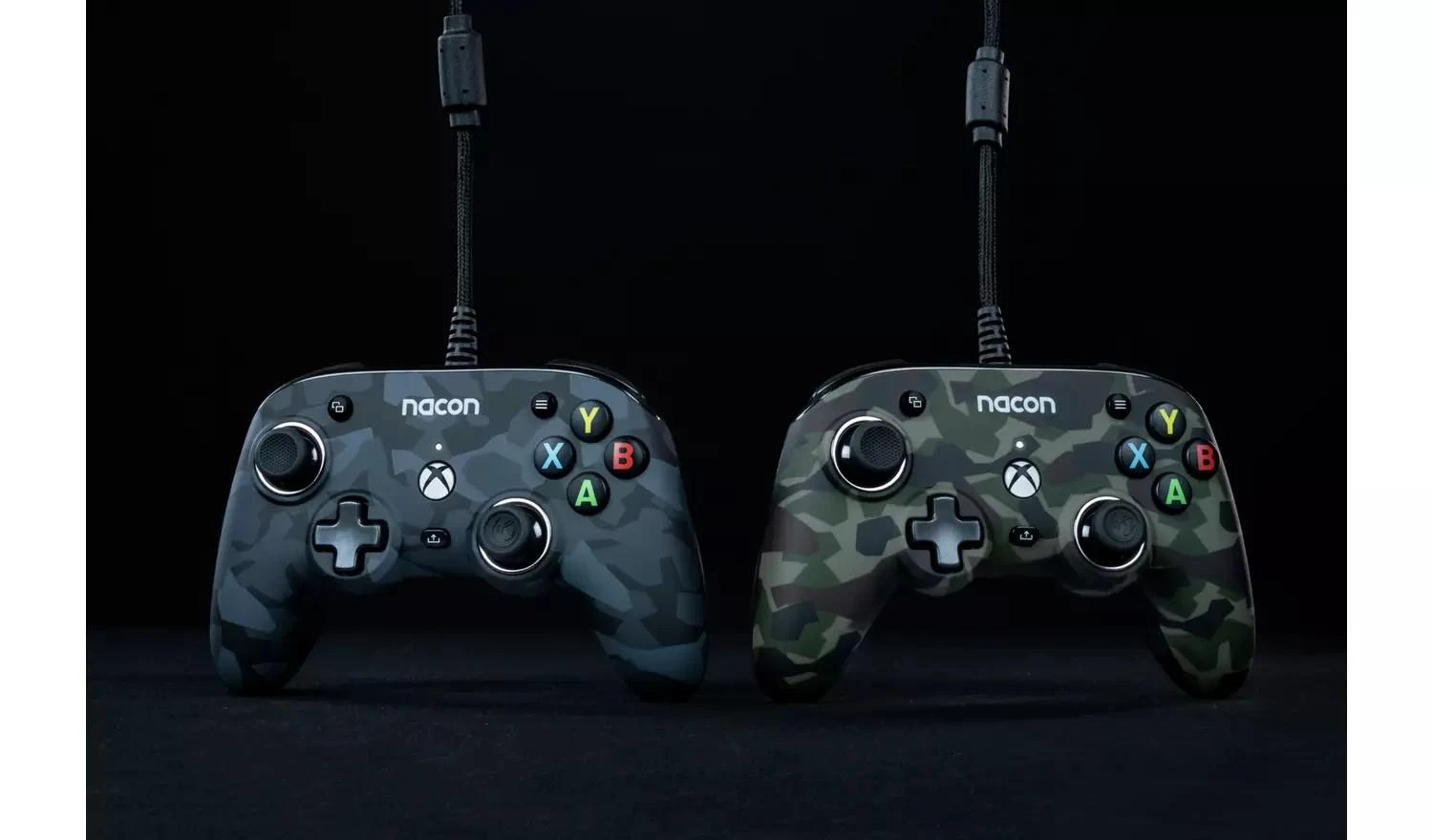 Nacon Pro Compact XBOX X/S & One laidinis valdiklis (Camo Žalias)