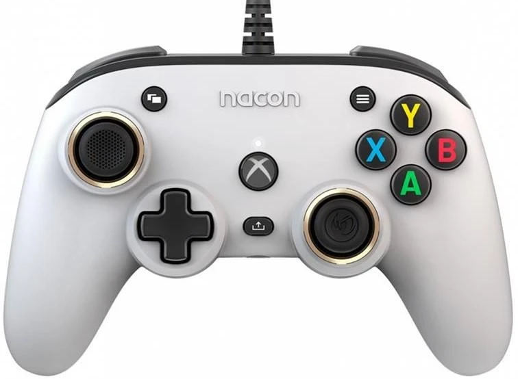 Nacon Pro Compact XBOX X/S & One laidinis valdiklis (balta)