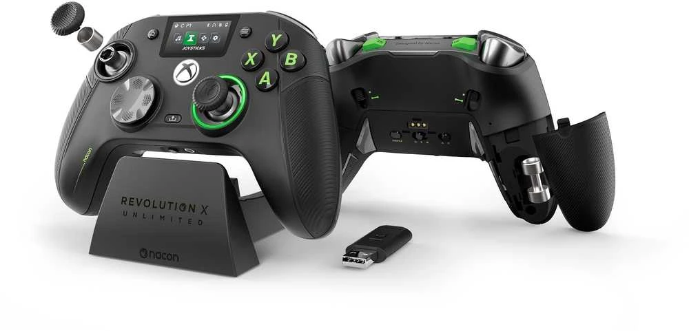 Nacon Revolution X UNLIMITED XBOX / PC belaidis valdiklis su įkrovimo stotele