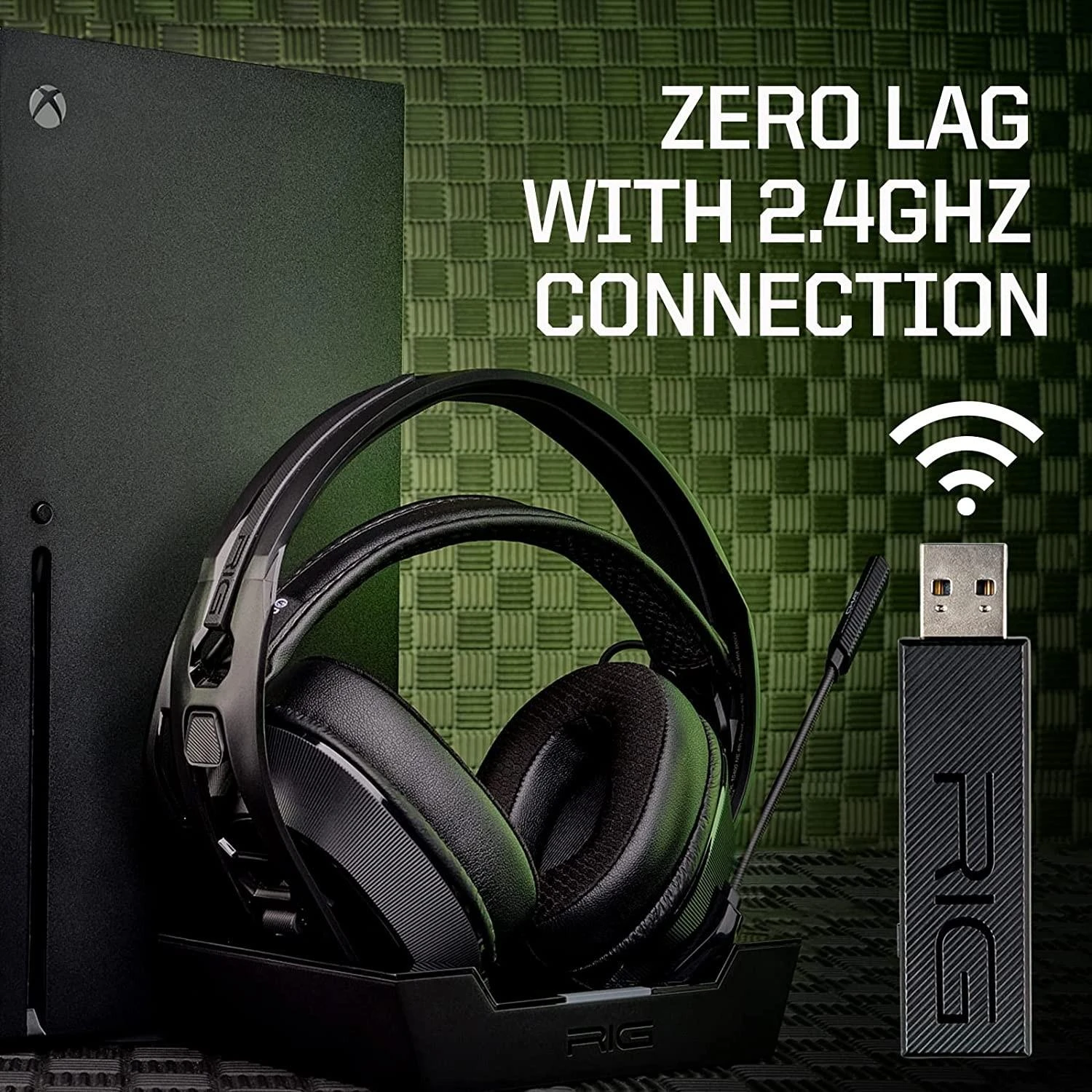 Nacon RIG 800 PRO HX belaidės žaidimų ausinės (juodos) | XBOX