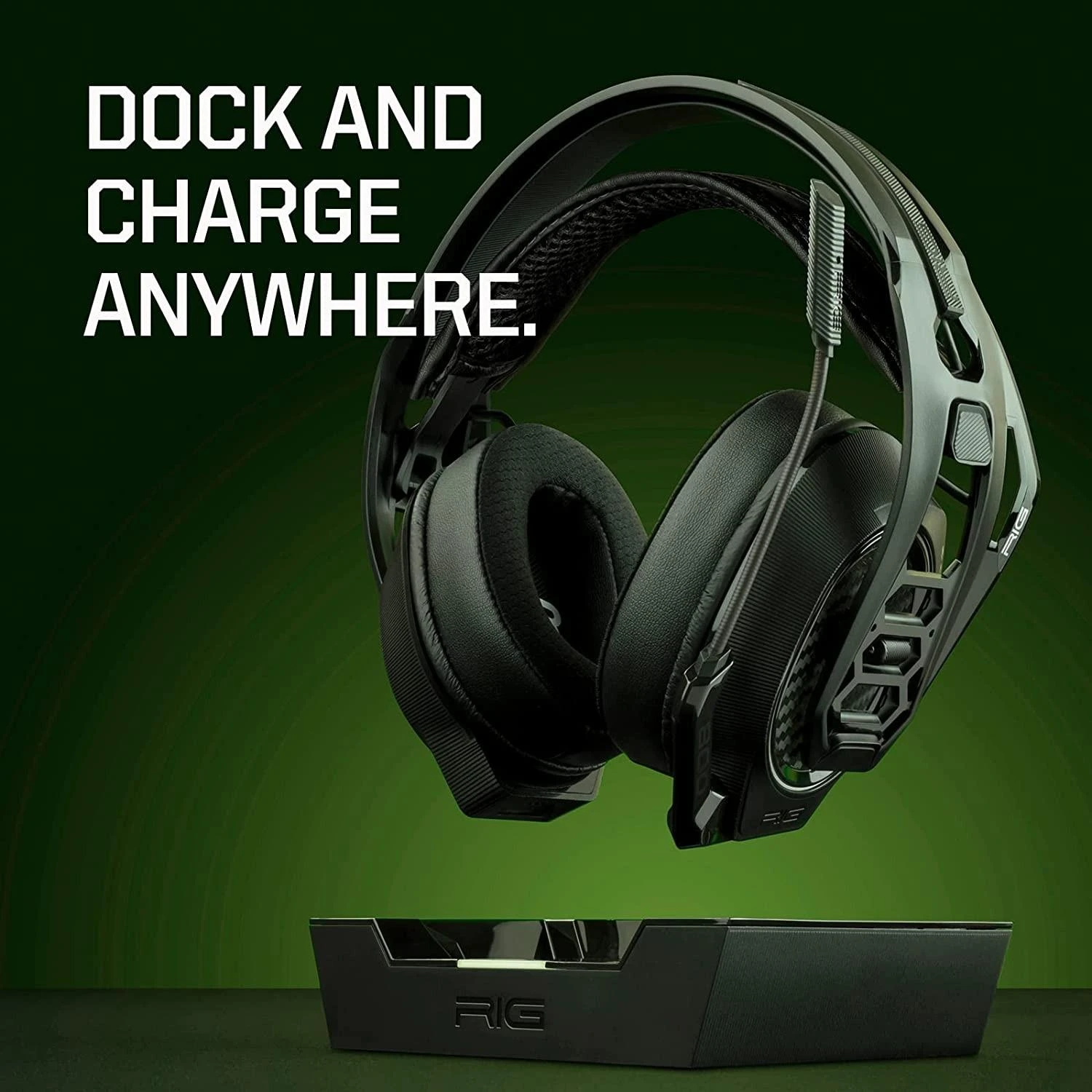 Nacon RIG 800 PRO HX belaidės žaidimų ausinės (juodos) | XBOX