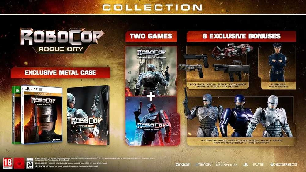 „Nacon RoboCop: Rogue City“ kolekcija PS5
