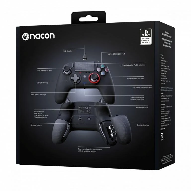 NACON Sony PlayStation 4 Revolution Pro V3 laidinis valdiklis