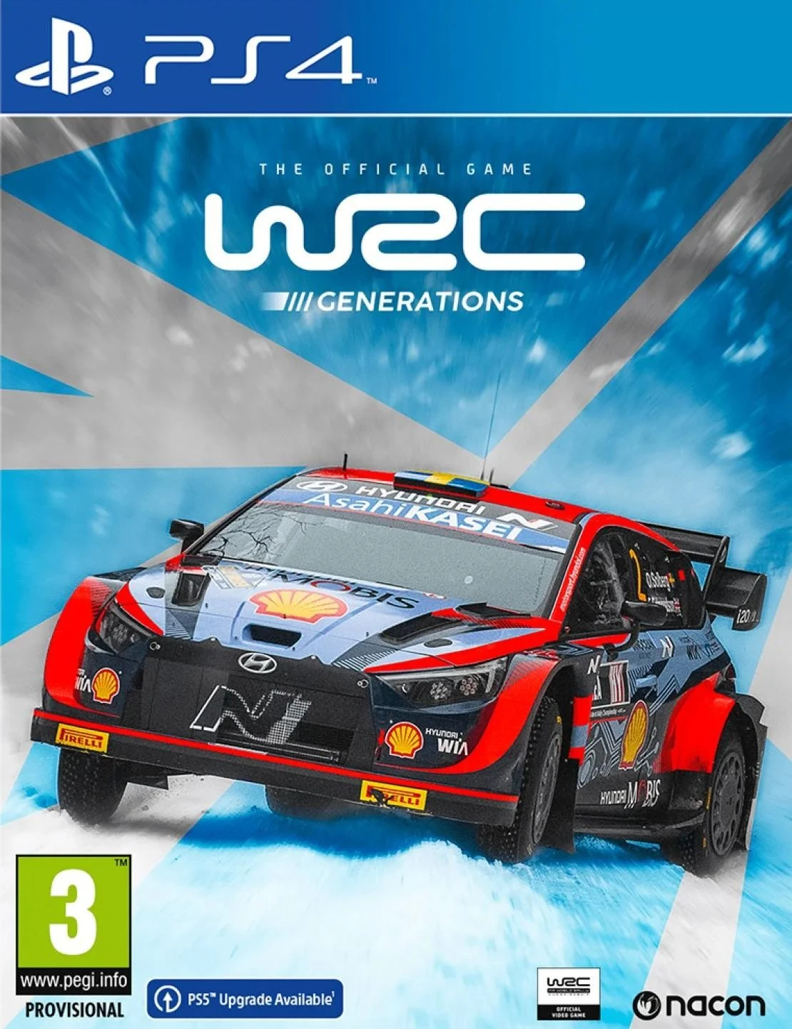 Nacon WRC kartos PS4