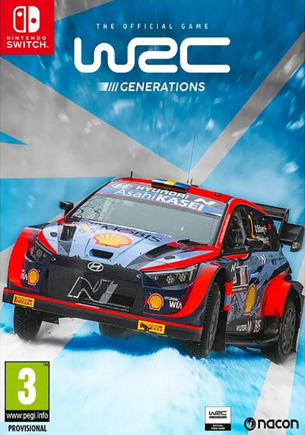 Nacon WRC kartos