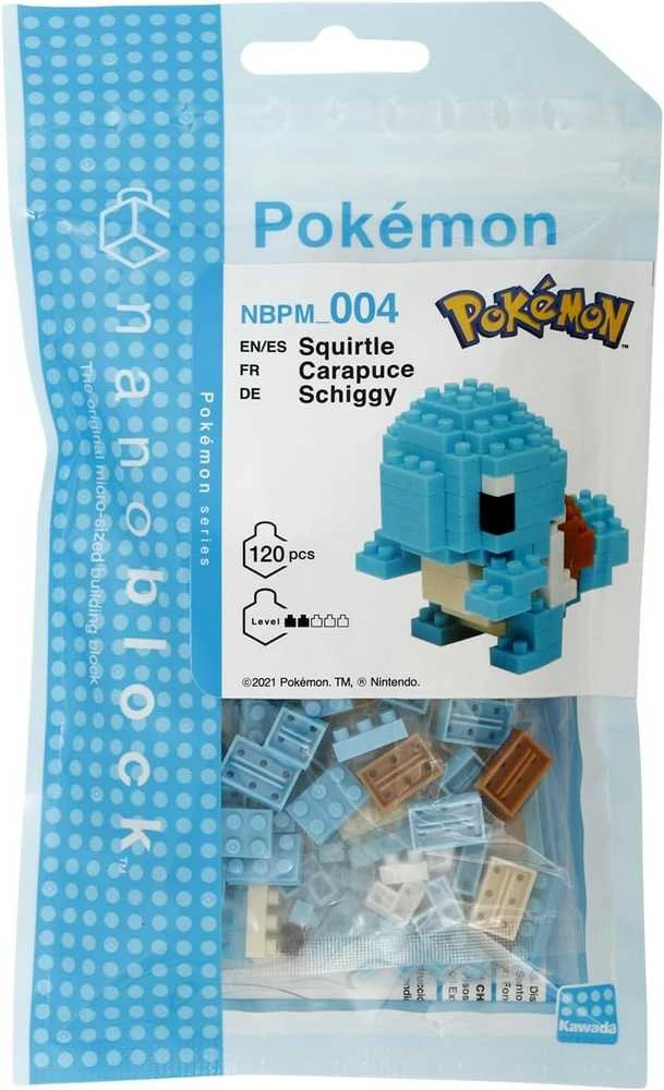 Nanoblock Nanoblokas Nanobloko „Pokémon“ – „Squirtle“.