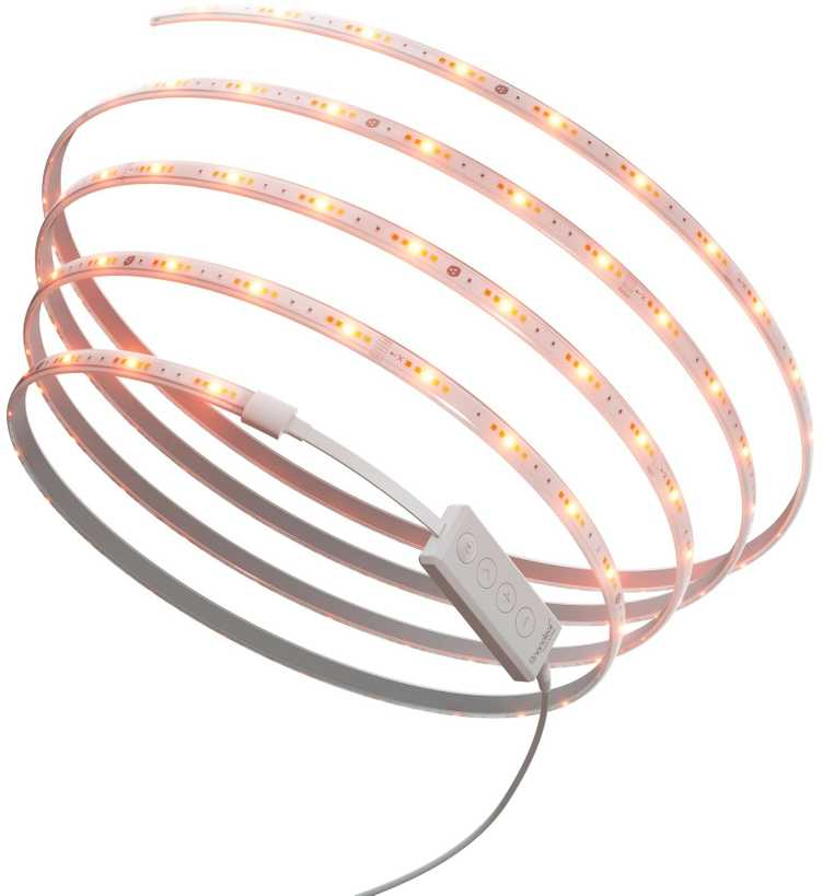 Nanoleaf|Nanoleaf Essentials Light Strips Starter Kit 2 Meter Matter 2000Lm RGBCW 2700-6500K|23 W|RGBCW|Bluetooth, Thread|2700–6500 K