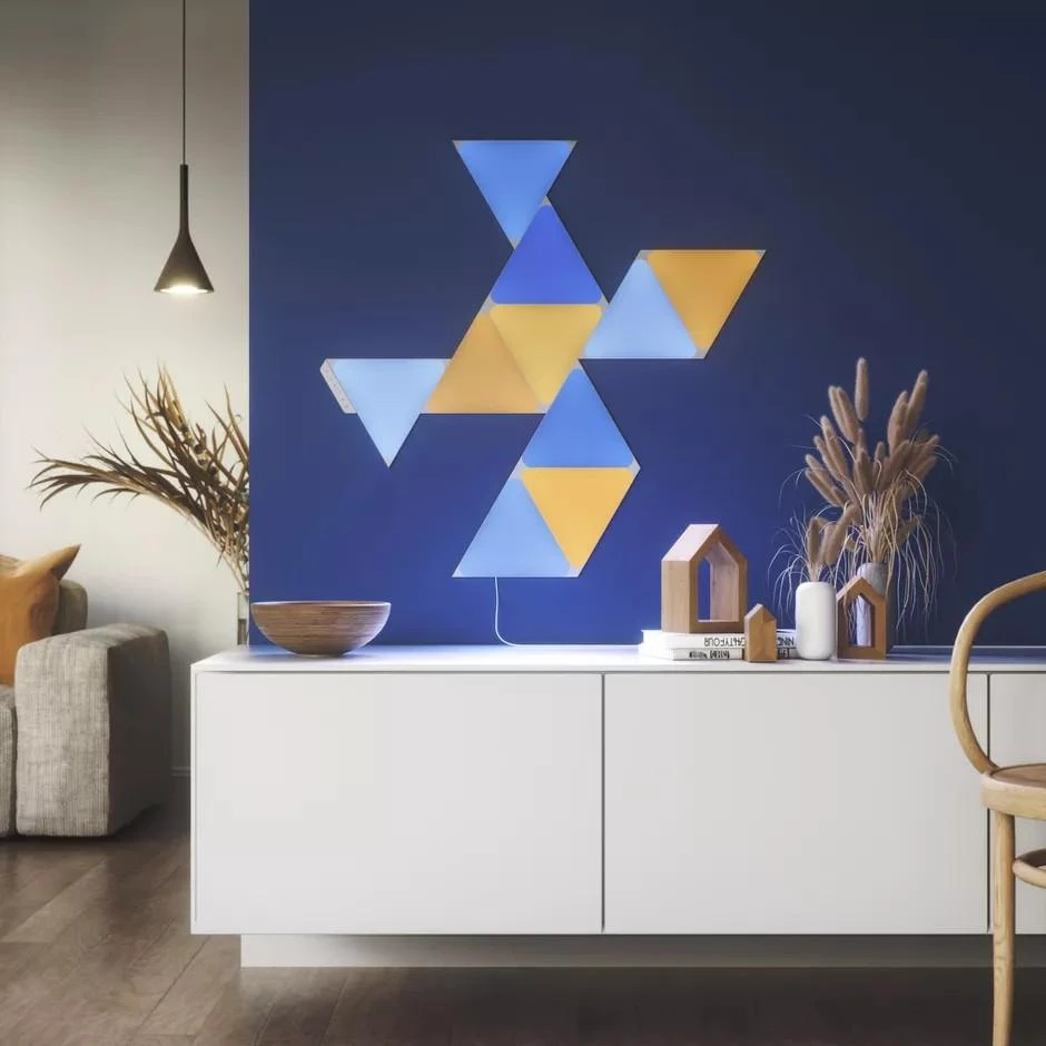 Nanoleaf Shapes Triangle, praplėtimo rinkinys (3 dalių)