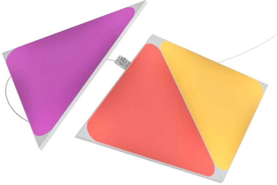 Nanoleaf Shapes Triangles Mini Expansion Pack (10 plokščių) 1 x 0,54 W 16M+ spalvos 2,4GHz WiFi b/g/n;