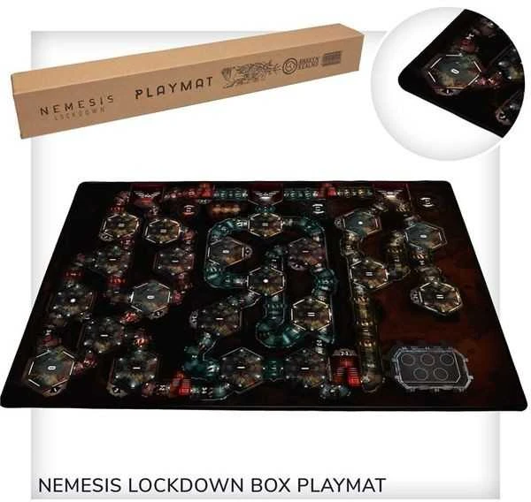 Dėlionė Awaken Realms Nemesis: Lockdown – Playmat