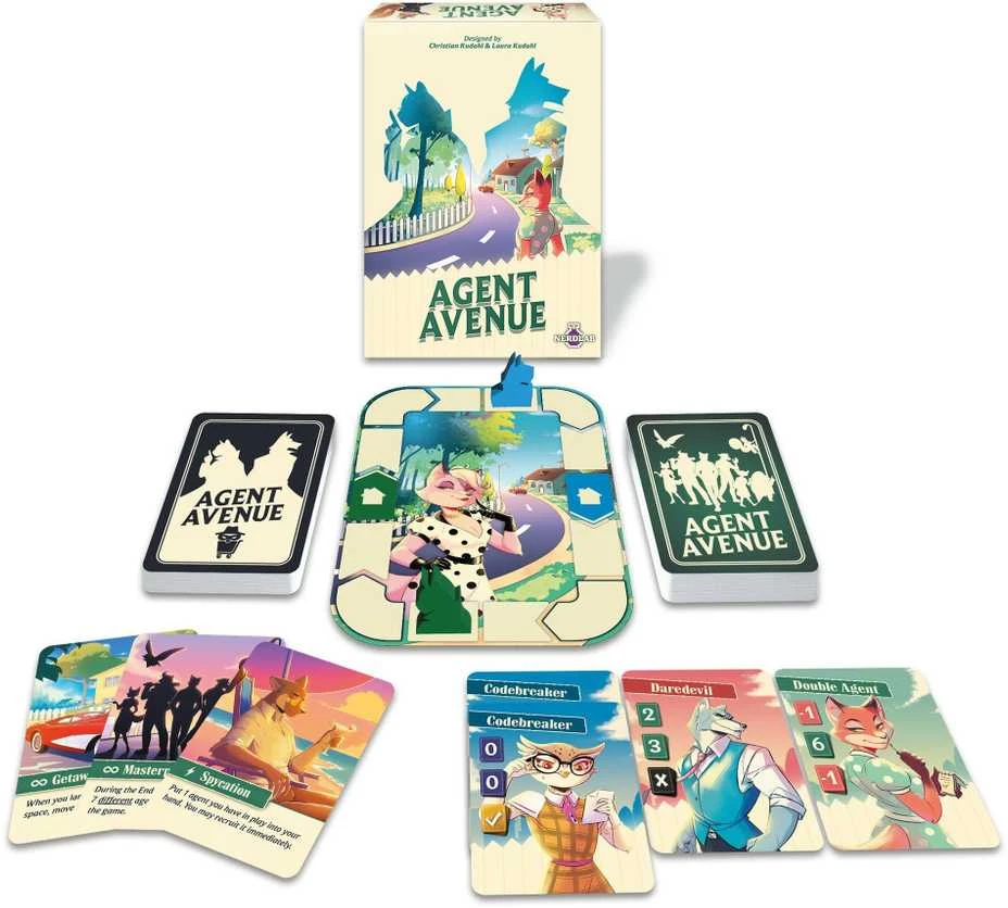 Nerdlab Games Agent Avenue