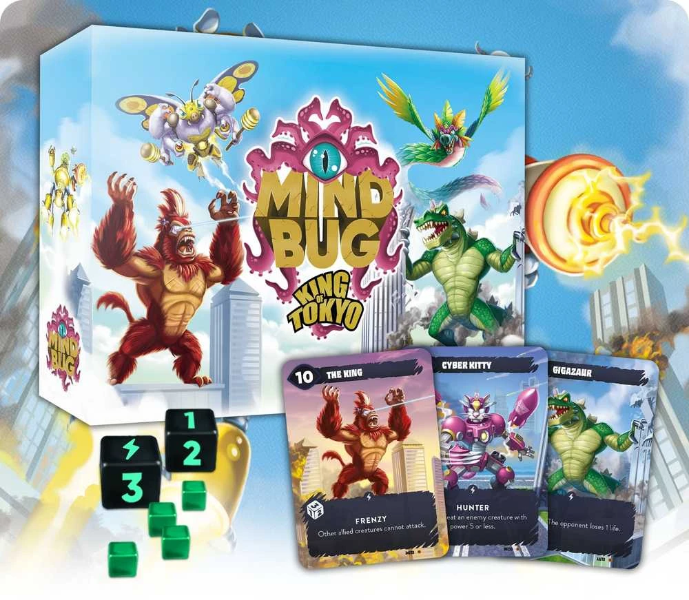 Nerdlab Games Mindbug x King of Tokyo