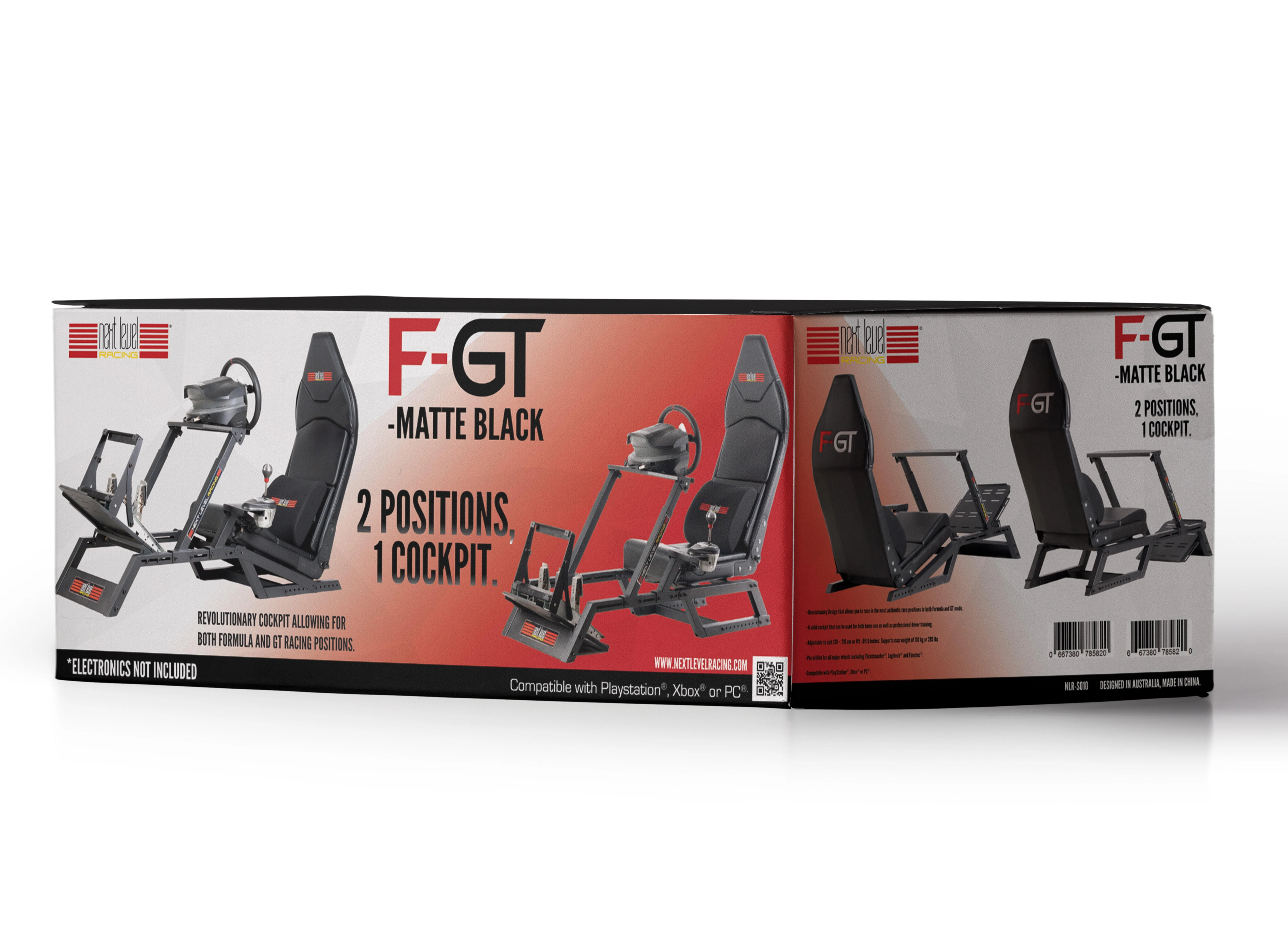 Žaidimų kėdė Next Level Racing F-GT Formula and GT Simulator Gaming Chair