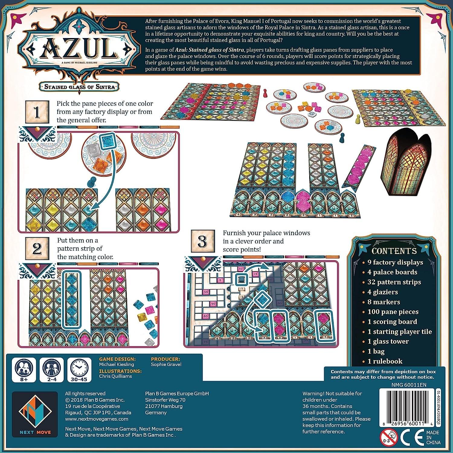 Next Move Games Azul: Stained Glass of Sintra
