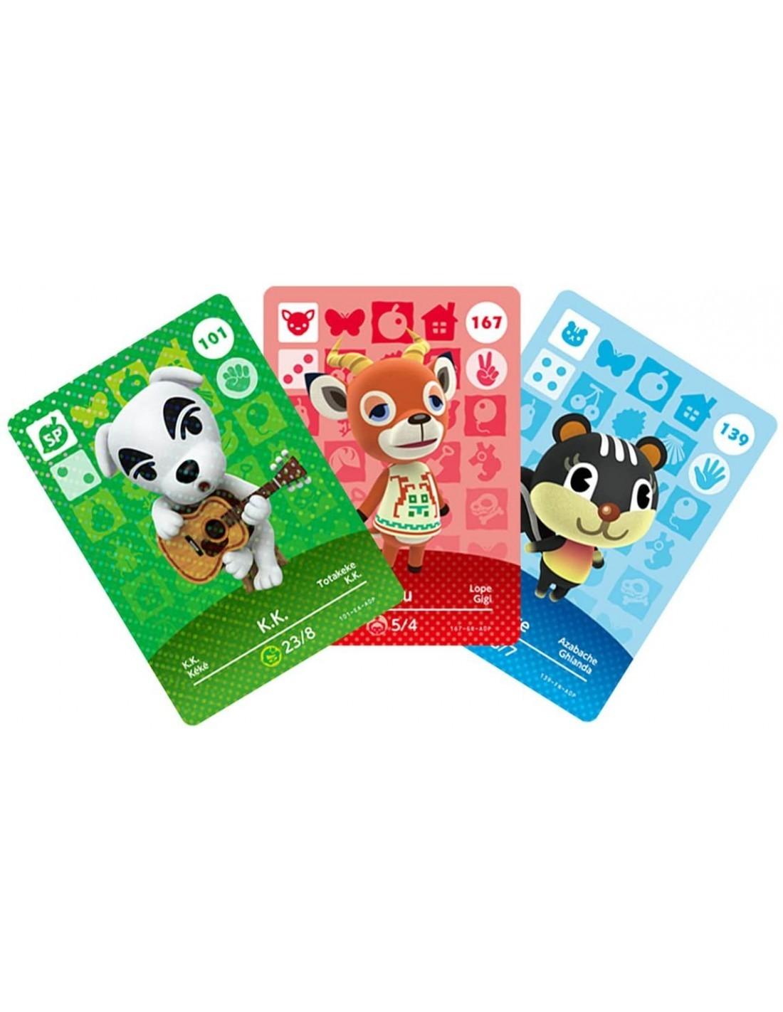 Nintendo Animal Crossing amiibo Kortelės Serija 2 (3vnt)