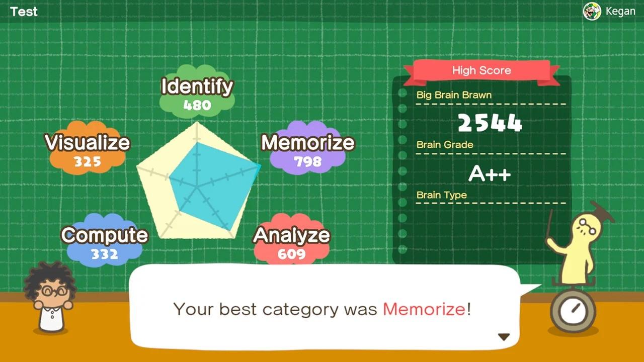 „Nintendo Big Brain Academy“: smegenys prieš smegenis