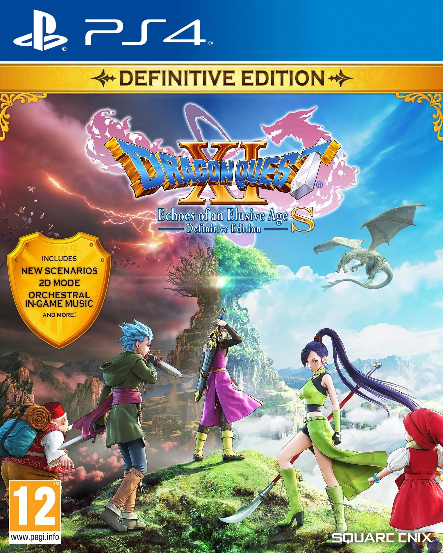Square Enix Nintendo Dragon Quest XI S: Echoes Of An Elusive Age - Definitive Edition PS4