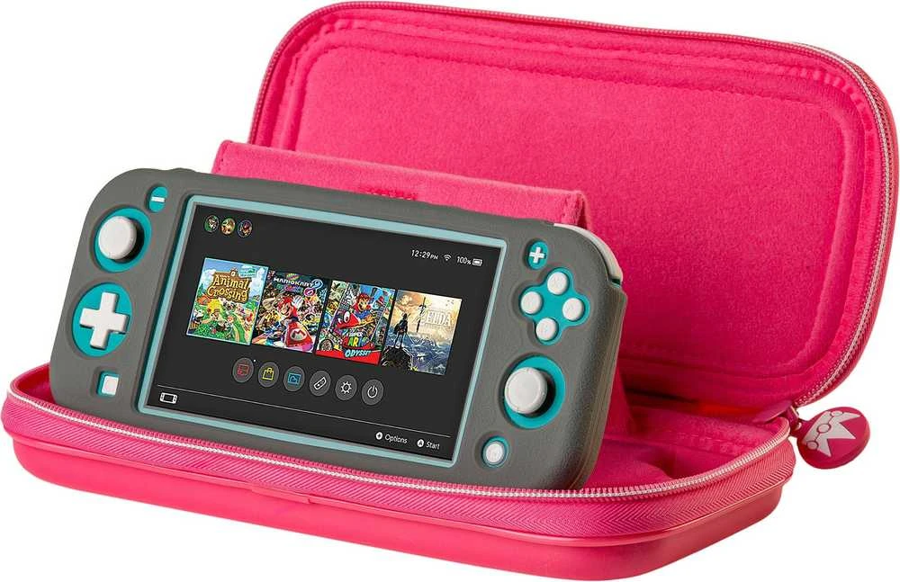 „Nintendo Game Traveler Deluxe“ kelioninis dėklas – princesė persikė: „Showtime!“