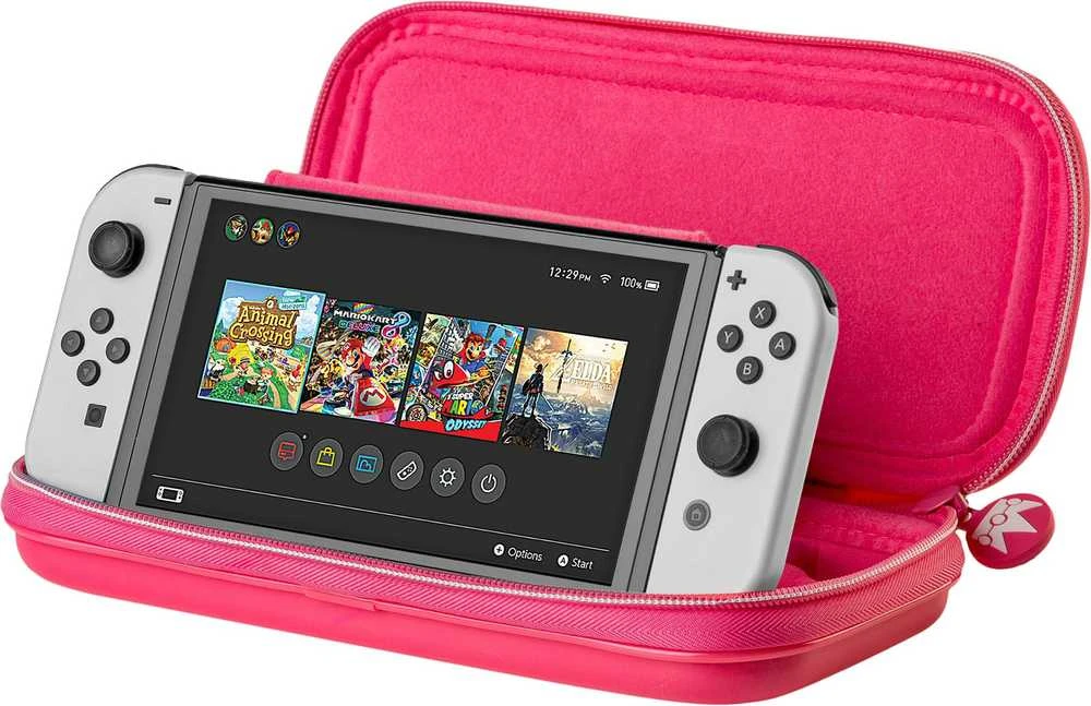 „Nintendo Game Traveler Deluxe“ kelioninis dėklas – princesė persikė: „Showtime!“